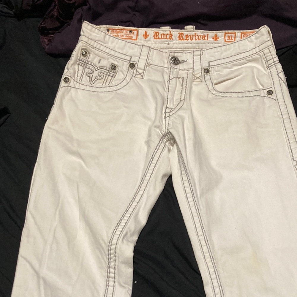 White rock revivals Matthew cut slim straight sz 31
